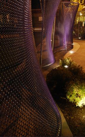 Serpentine Fence, Jamaica Plain South Street Mall and Court, by Beth Galston