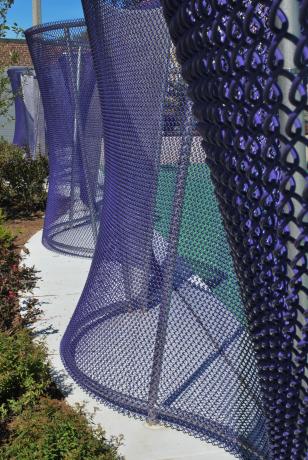 Serpentine Fence, Jamaica Plain South Street Mall and Court, by Beth Galston